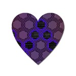 Networking Communication Technology Heart Magnet Front