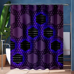 Networking Communication Technology Shower Curtain 60  X 72  (medium) 