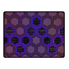 Networking Communication Technology Double Sided Fleece Blanket (small) 