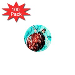 Tortoise Marine Animal Shell Sea 1  Mini Magnets (100 pack) 