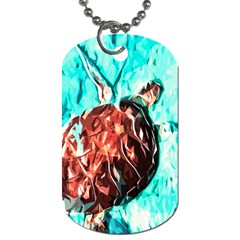 Tortoise Marine Animal Shell Sea Dog Tag (One Side)