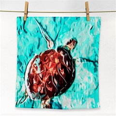 Tortoise Marine Animal Shell Sea Face Towel