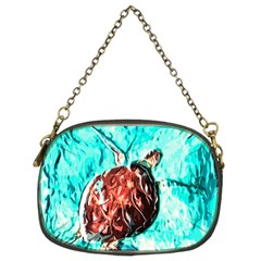 Tortoise Marine Animal Shell Sea Chain Purse (two Sides) by HermanTelo