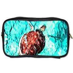 Tortoise Marine Animal Shell Sea Toiletries Bag (one Side)