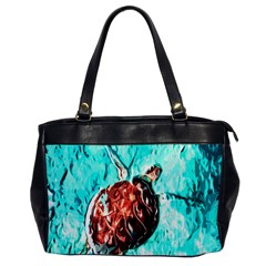 Tortoise Marine Animal Shell Sea Oversize Office Handbag