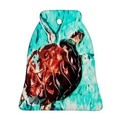 Tortoise Marine Animal Shell Sea Bell Ornament (two Sides) by HermanTelo