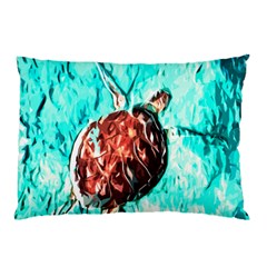 Tortoise Marine Animal Shell Sea Pillow Case (Two Sides)