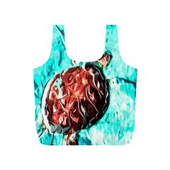 Tortoise Marine Animal Shell Sea Full Print Recycle Bag (s)