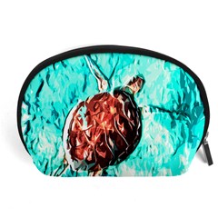 Tortoise Marine Animal Shell Sea Accessory Pouch (large)