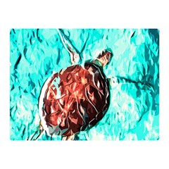 Tortoise Marine Animal Shell Sea Double Sided Flano Blanket (mini) 