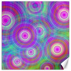 Circle Colorful Pattern Background Canvas 20  X 20 