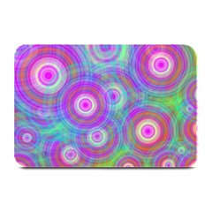 Circle Colorful Pattern Background Plate Mats