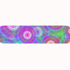 Circle Colorful Pattern Background Large Bar Mats