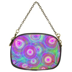 Circle Colorful Pattern Background Chain Purse (one Side) by HermanTelo