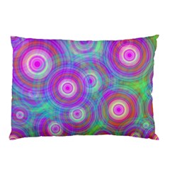 Circle Colorful Pattern Background Pillow Case