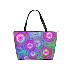 Circle Colorful Pattern Background Classic Shoulder Handbag