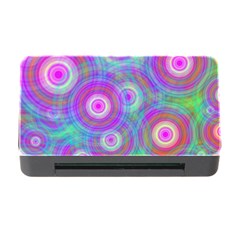 Circle Colorful Pattern Background Memory Card Reader With Cf