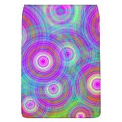 Circle Colorful Pattern Background Removable Flap Cover (l)