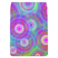 Circle Colorful Pattern Background Removable Flap Cover (s)