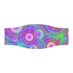 Circle Colorful Pattern Background Stretchable Headband by HermanTelo