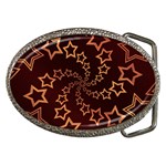 Gold Stars Spiral Chic Belt Buckles Front