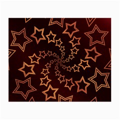 Gold Stars Spiral Chic Small Glasses Cloth