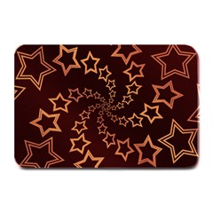 Gold Stars Spiral Chic Plate Mats