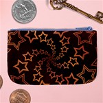 Gold Stars Spiral Chic Large Coin Purse Back