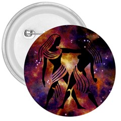 Zodiac Horoscope Astrology 3  Buttons by HermanTelo