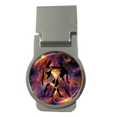 Zodiac Horoscope Astrology Money Clips (round)  by HermanTelo