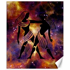 Zodiac Horoscope Astrology Canvas 8  X 10  by HermanTelo