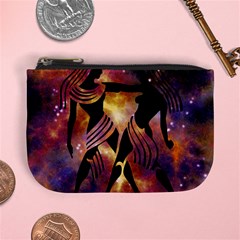 Zodiac Horoscope Astrology Mini Coin Purse by HermanTelo