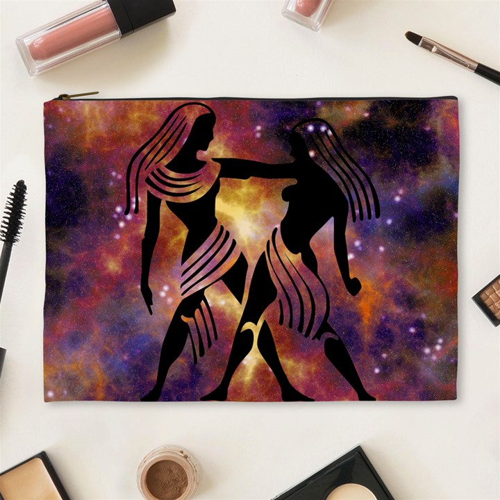 Zodiac Horoscope Astrology Cosmetic Bag (XL)