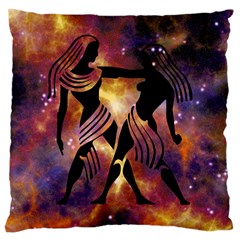 Zodiac Horoscope Astrology Large Cushion Case (one Side)