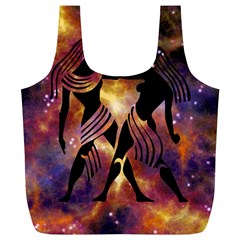 Zodiac Horoscope Astrology Full Print Recycle Bag (xl) by HermanTelo