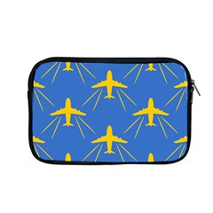 Aircraft Texture Blue Yellow Apple Macbook Pro 13  Zipper Case by HermanTelo