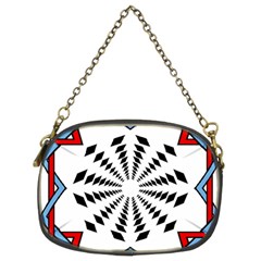 Star Illusion Mandala Chain Purse (two Sides)