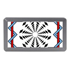 Star Illusion Mandala Memory Card Reader (mini) by HermanTelo