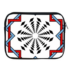 Star Illusion Mandala Apple Ipad 2/3/4 Zipper Cases