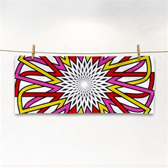 Sun Abstract Mandala Hand Towel