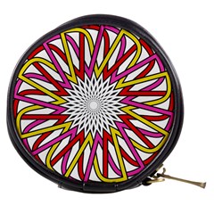 Sun Abstract Mandala Mini Makeup Bag