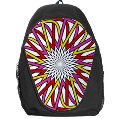 Sun Abstract Mandala Backpack Bag