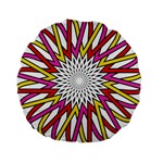 Sun Abstract Mandala Standard 15  Premium Round Cushions Front