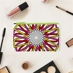 Sun Abstract Mandala Cosmetic Bag (xs)