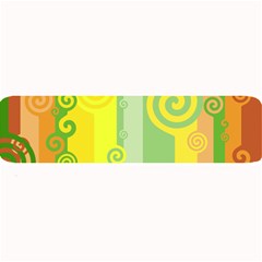 Ring Kringel Background Abstract Yellow Large Bar Mats