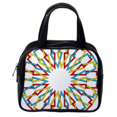 Wheel Complex Symbol Mandala Classic Handbag (one Side)