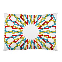 Wheel Complex Symbol Mandala Pillow Case (two Sides) by HermanTelo