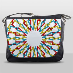 Wheel Complex Symbol Mandala Messenger Bag