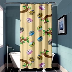 Sloth Neutral Color Cute Cartoon Shower Curtain 36  X 72  (stall) 