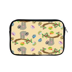 Sloth Neutral Color Cute Cartoon Apple Macbook Pro 13  Zipper Case